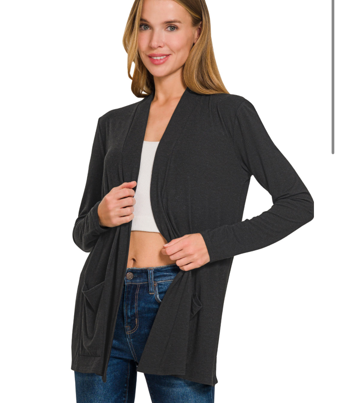 Black Perfect Cardigan