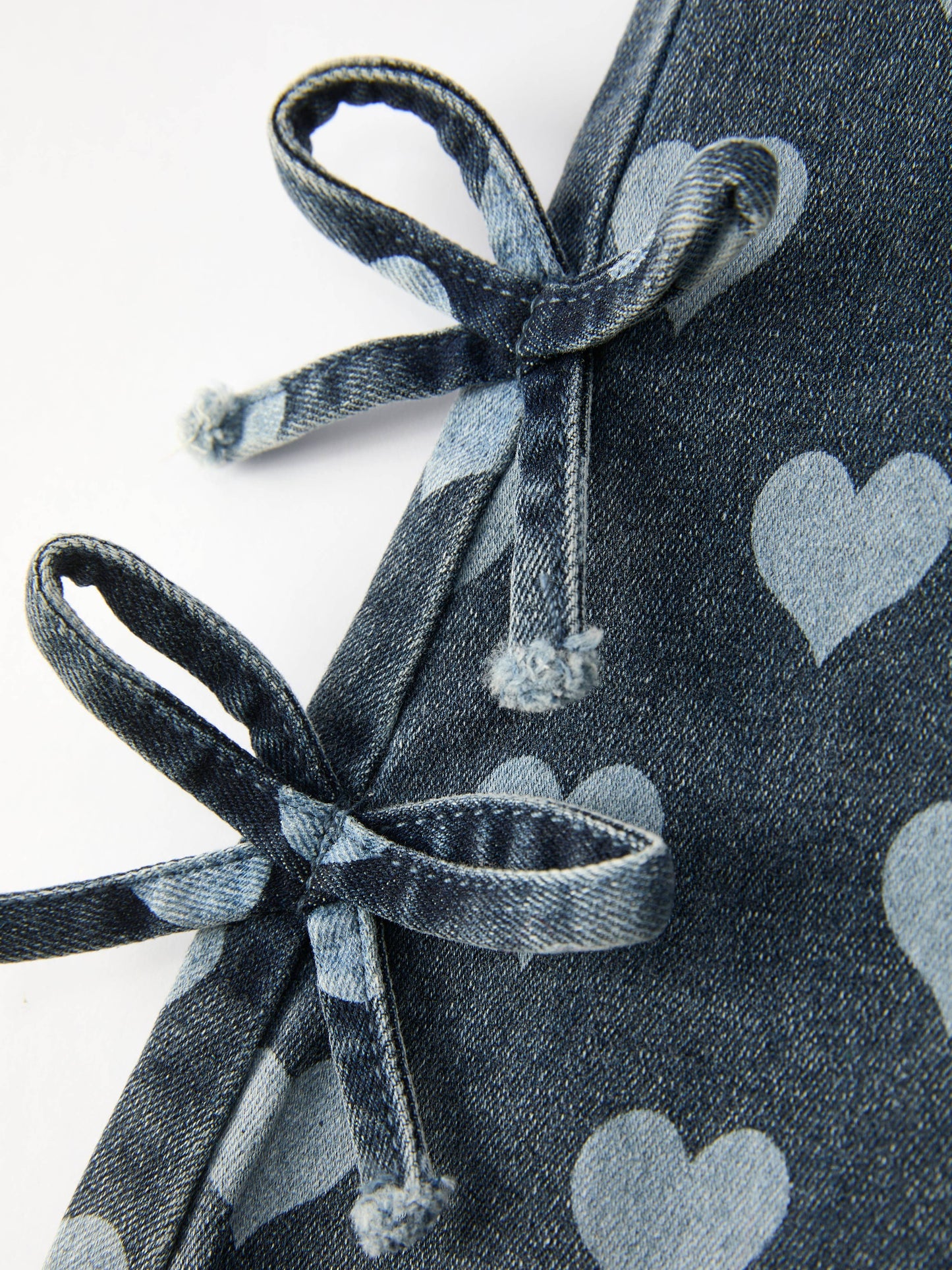 Kids Heart Denim Bells
