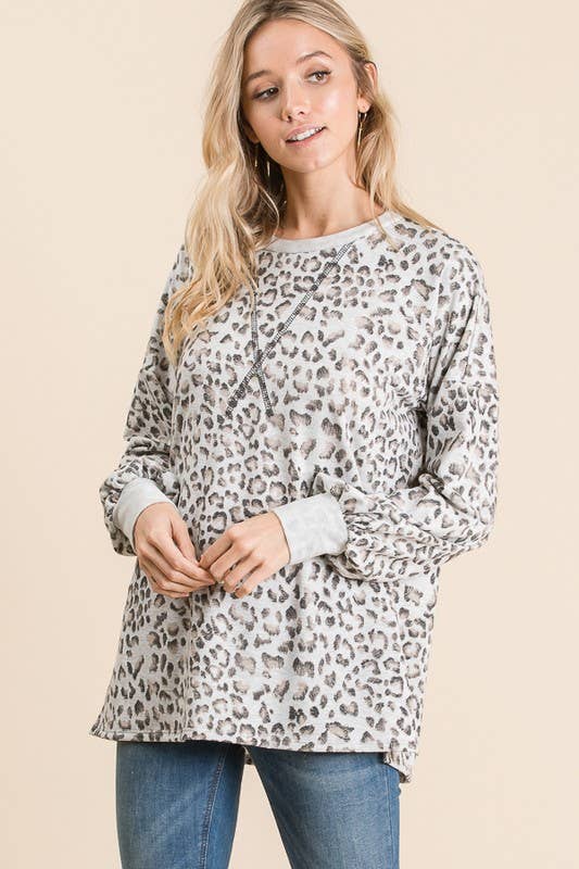 Leopard Sweatshirt