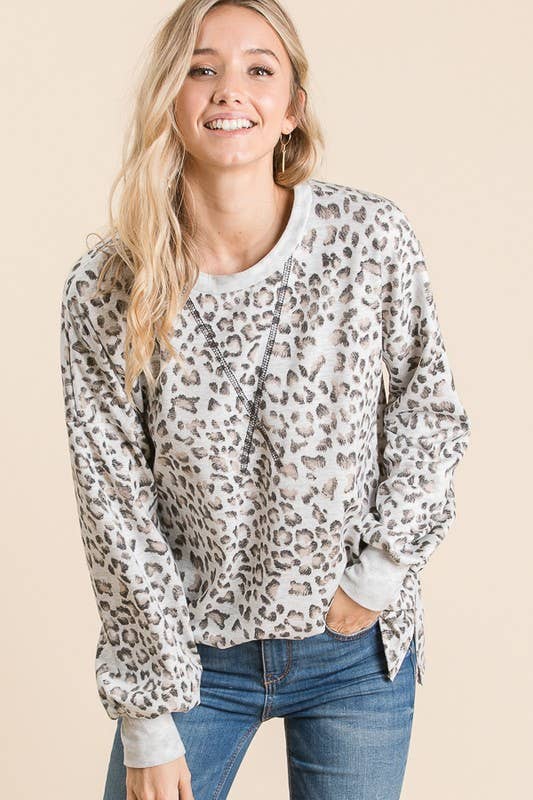 Leopard Sweatshirt