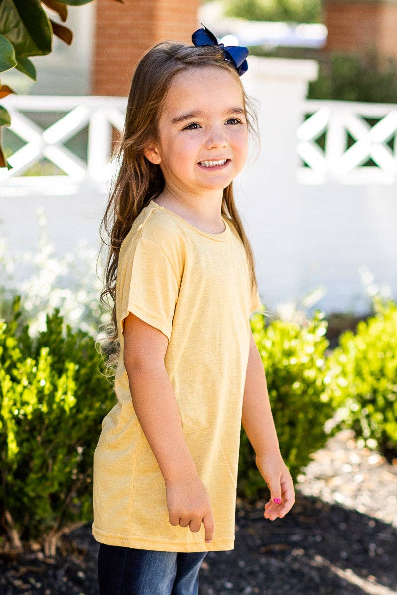 Girls' Mustard Tee
