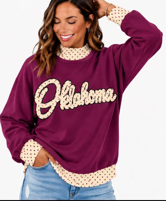 Oklahoma Maroon