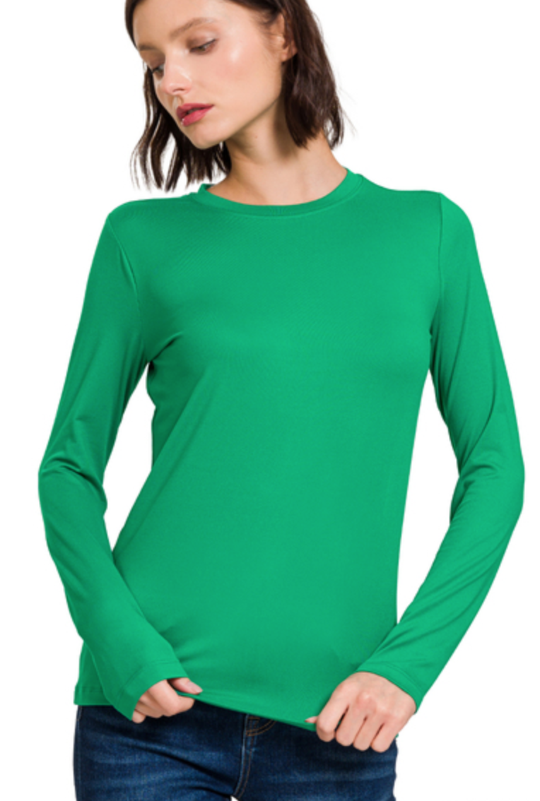 Kelly Green Top
