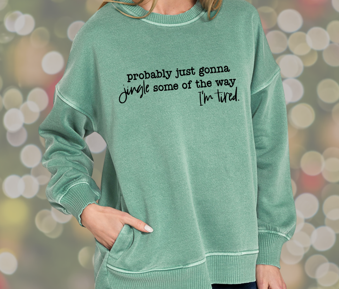 Jingle Pigment Dyed Sweatshirt