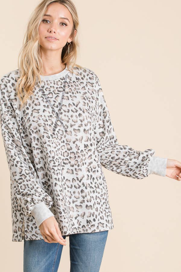 Leopard Sweatshirt