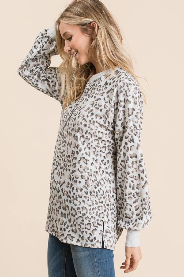 Leopard Sweatshirt