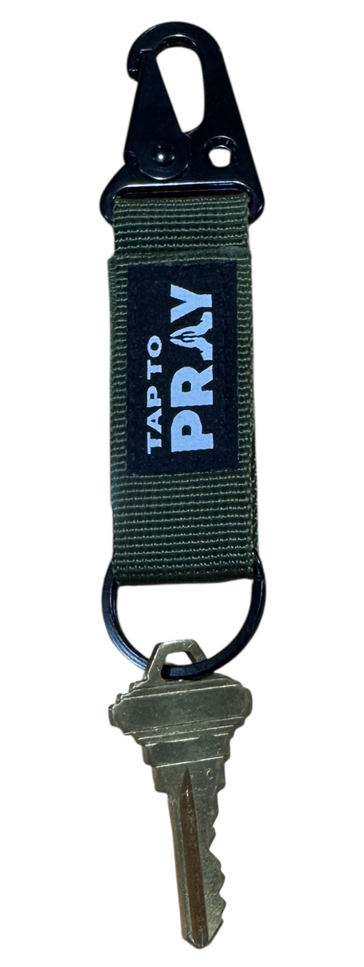 Tap To Pray™ - Carabiner Keychain