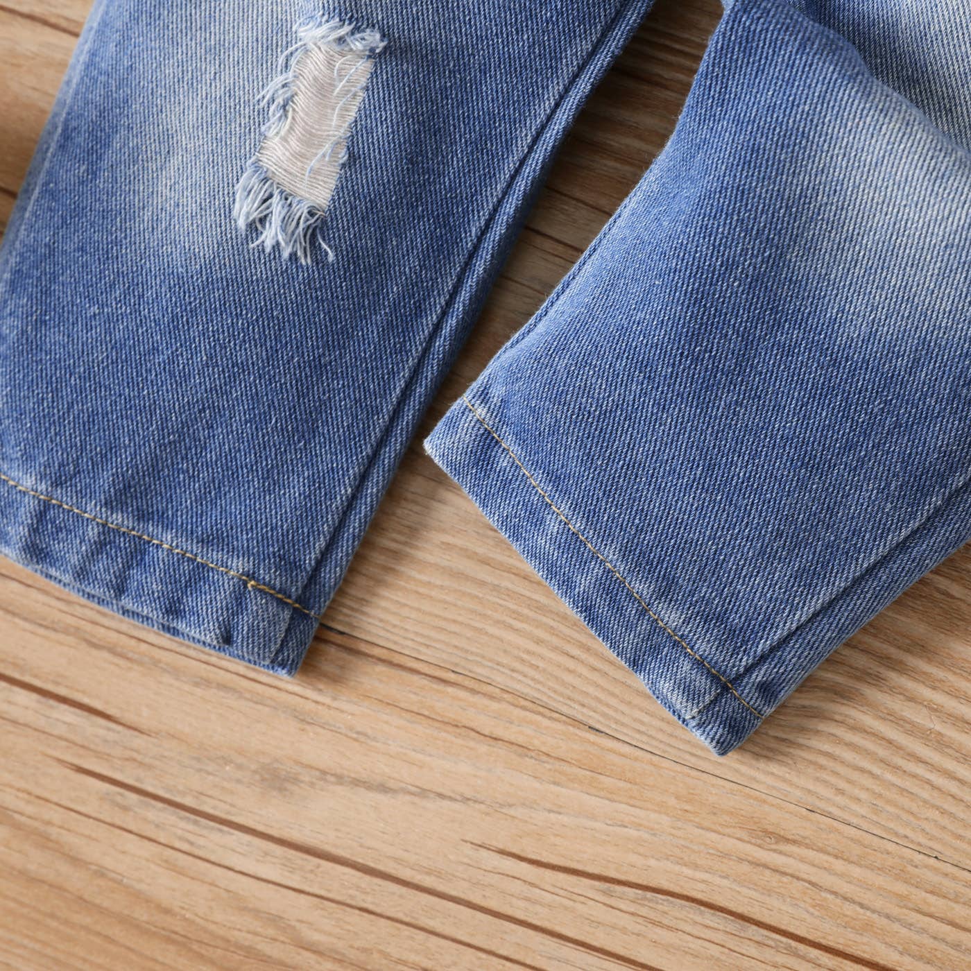 Ripped Denim Jeans