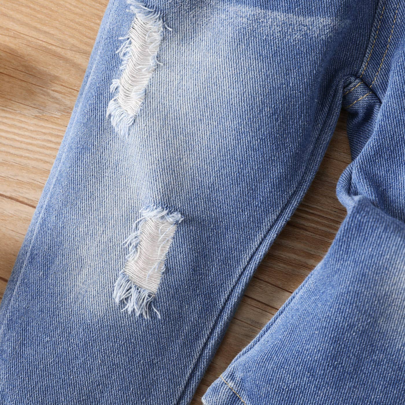 Ripped Denim Jeans