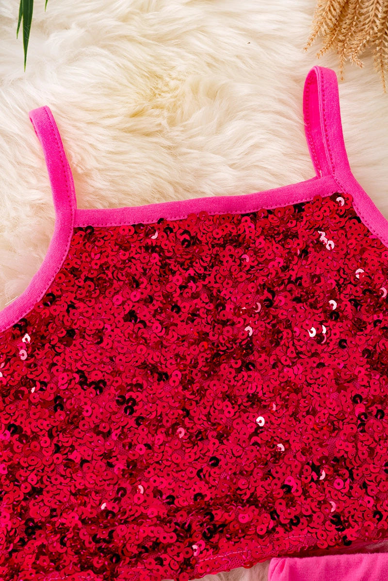 Hot Pink Shimmer Outfit