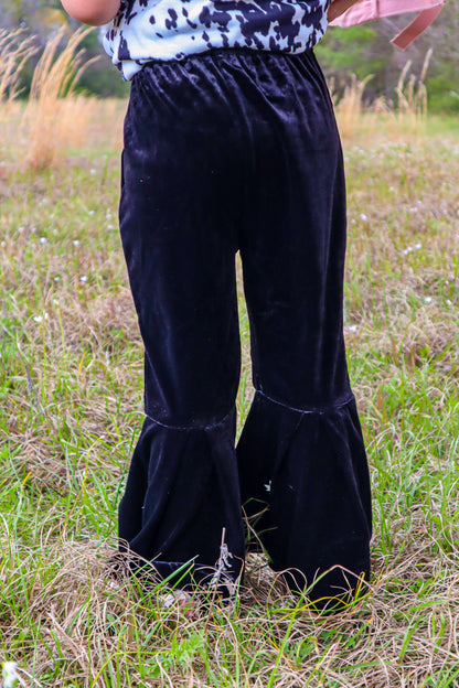 Velvet Kids Bell Bottom Pants - 4 Colors