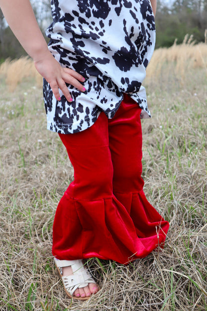 Velvet Kids Bell Bottom Pants - 4 Colors