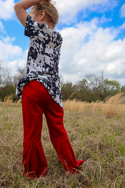 Velvet Kids Bell Bottom Pants - 4 Colors