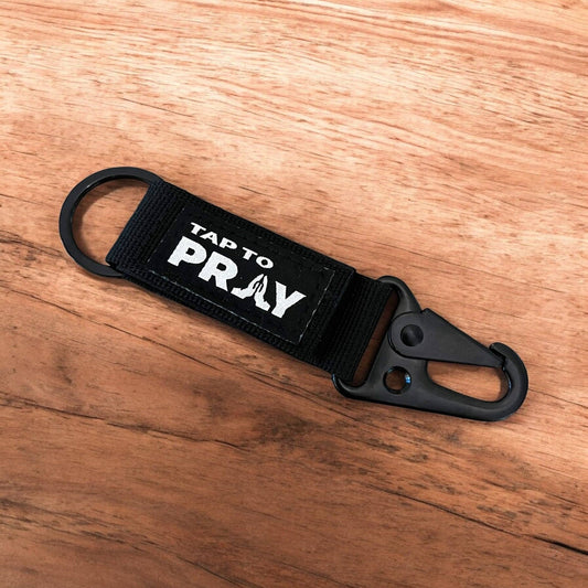 Tap To Pray™ - Carabiner Keychain