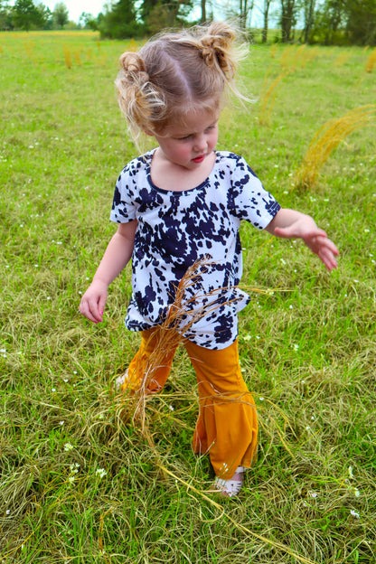 Velvet Kids Bell Bottom Pants - 4 Colors