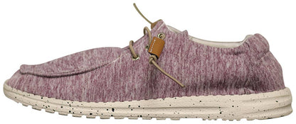 Norty Womens Lavender Boat Shoes
