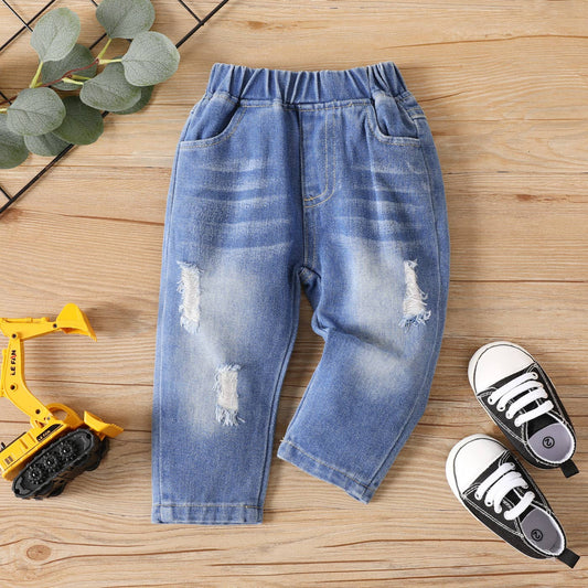 Ripped Denim Jeans
