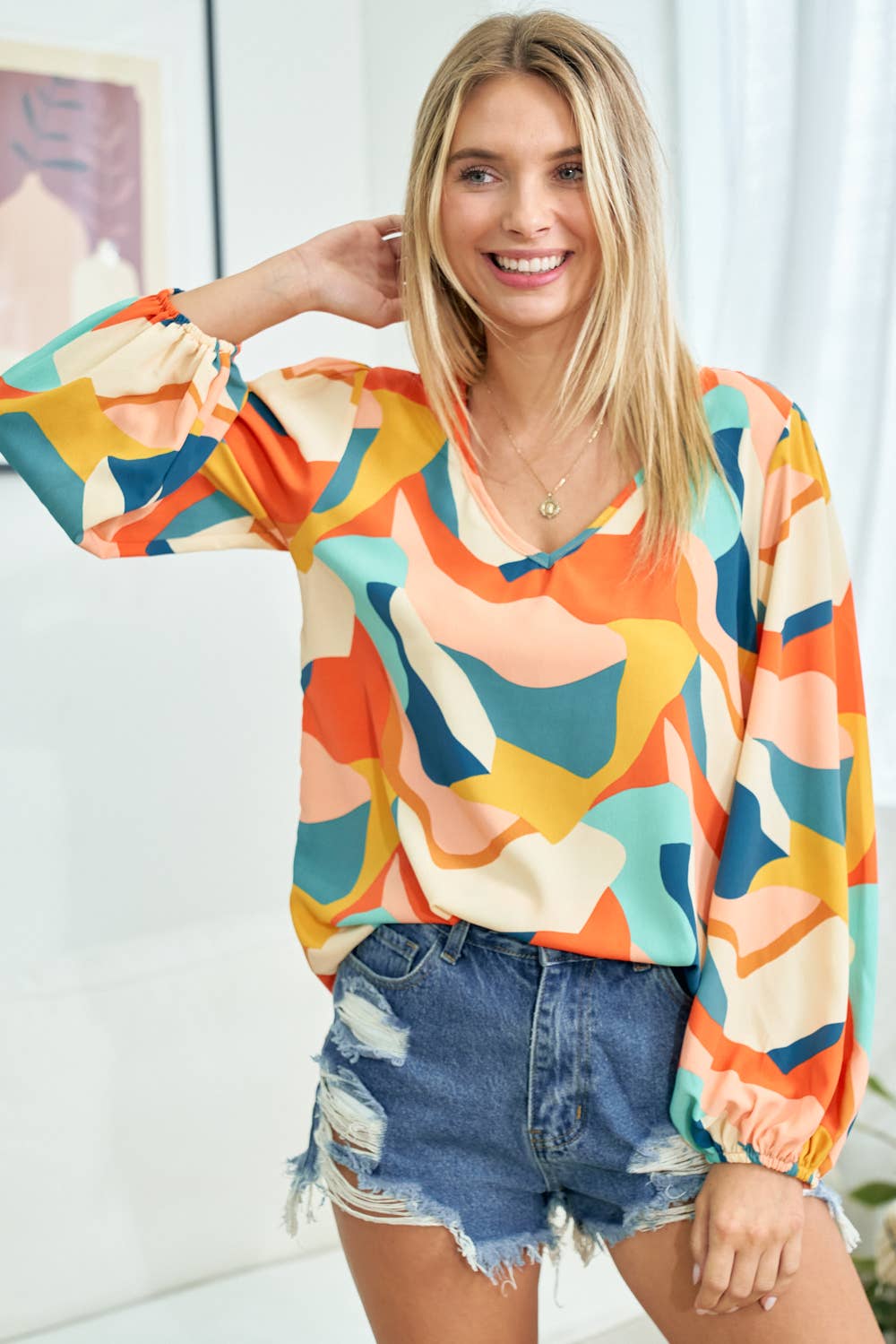 Thats so Wavy Blouse