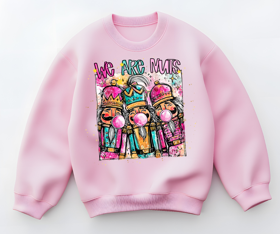 We Are Nuts Girls Sweatshirt