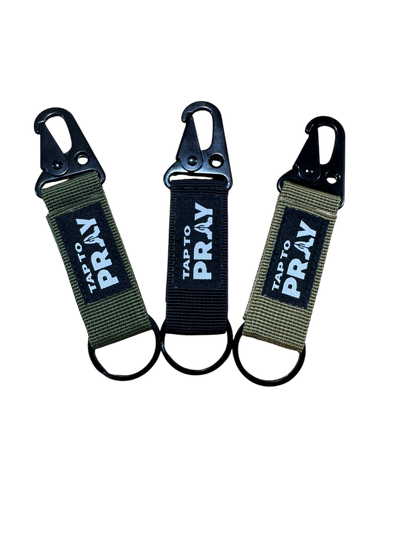 Tap To Pray™ - Carabiner Keychain