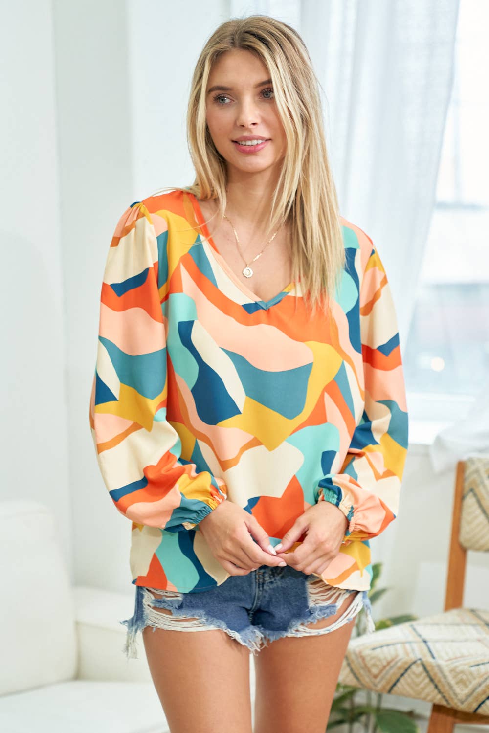 Thats so Wavy Blouse
