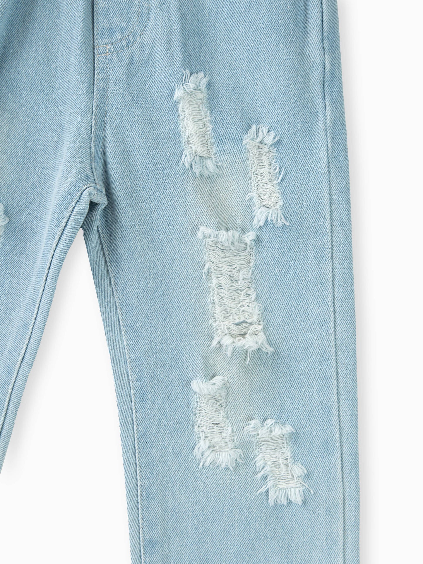 Light Ripped Denim Jeans