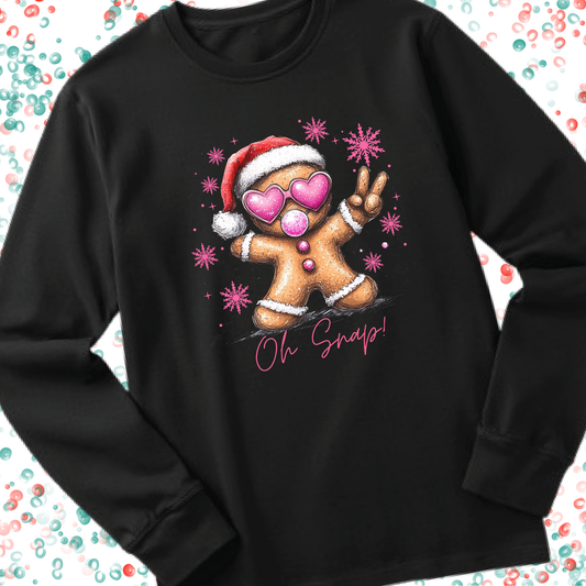 Girls Oh Snap! Long Sleeve