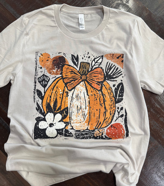 Boho Pumpkin Tee