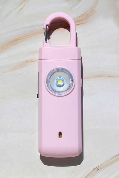 Rechargeable Safety Alarm and Flashlight
