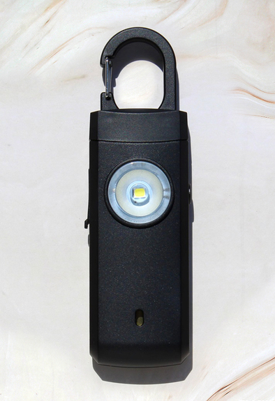 Rechargeable Safety Alarm and Flashlight