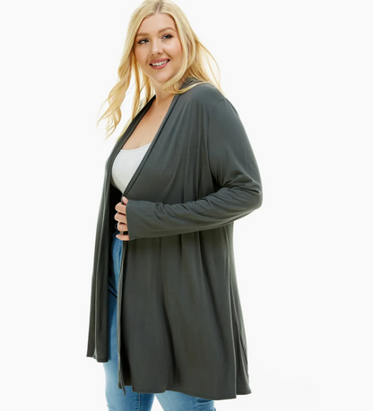 Urban Chic Open Front Cardigan