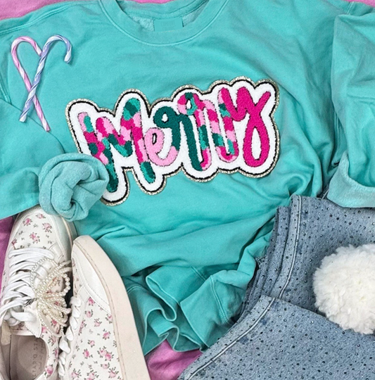 Merry Sequence Sweatshirt