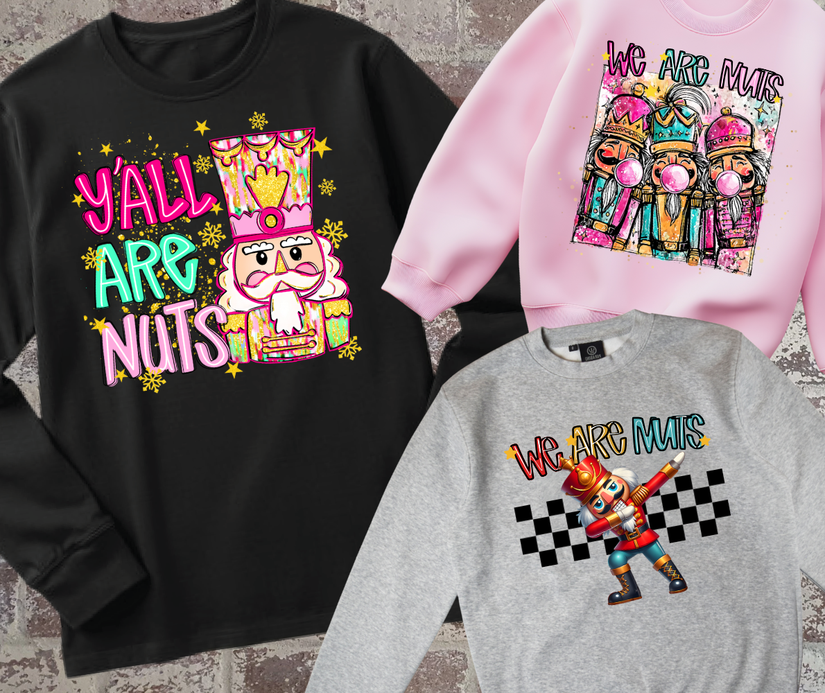 We Are Nuts Girls Sweatshirt