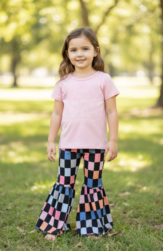 Multi Checkered Pant