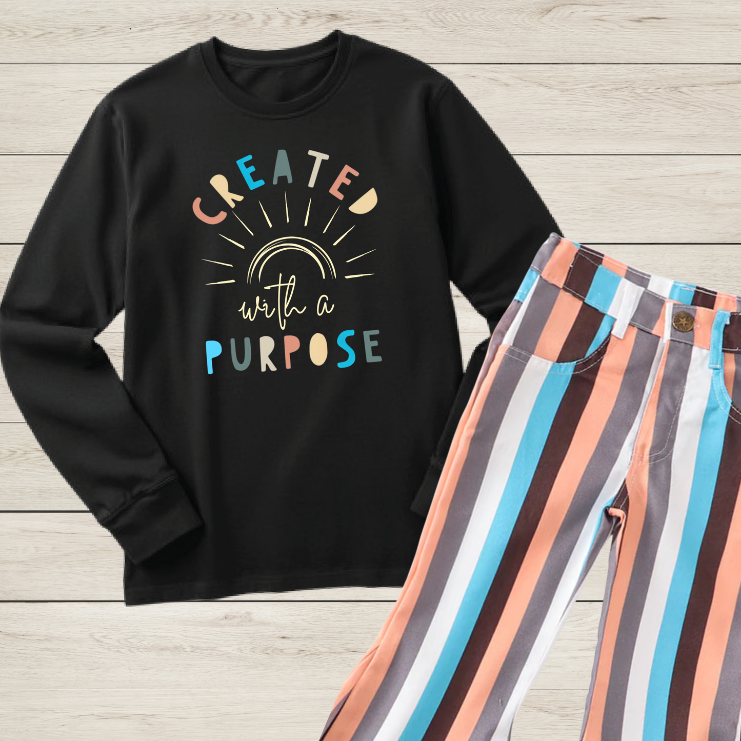 Kids Created with Purpose Sweatshirt