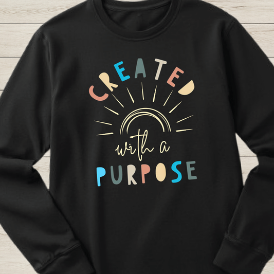 Kids Created with Purpose Sweatshirt