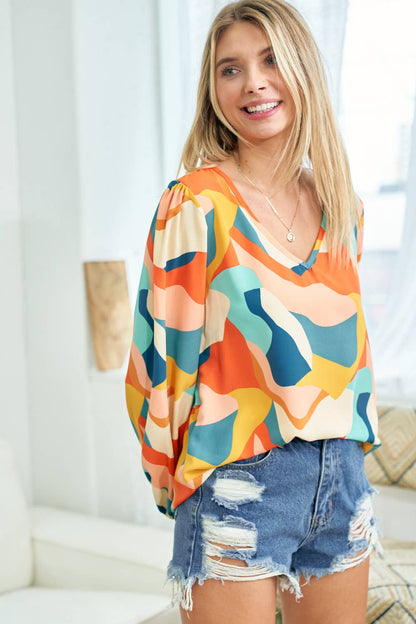 Thats so Wavy Blouse