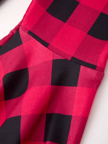 Buffalo Plaid Bell-Bottoms