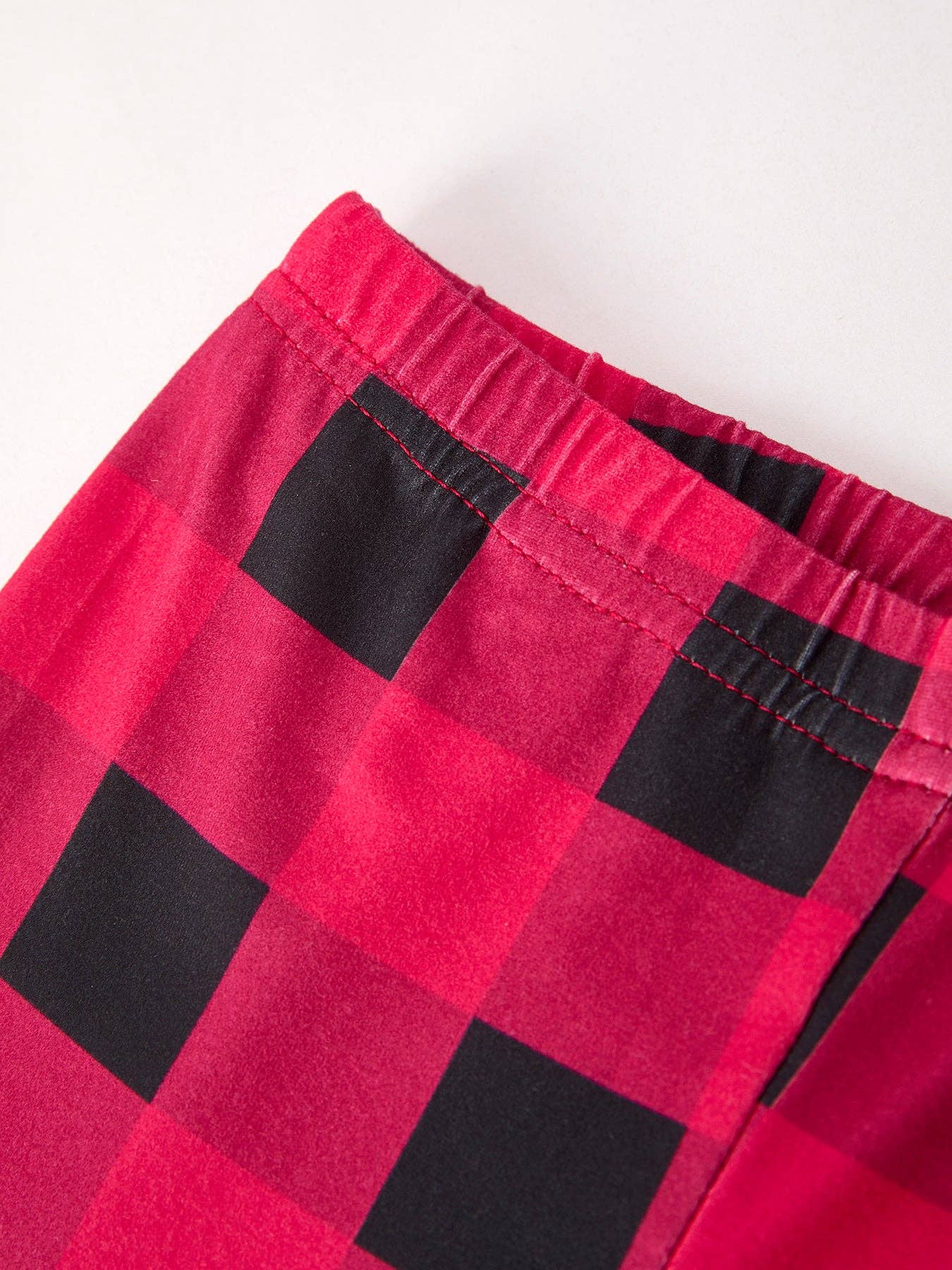 Buffalo Plaid Bell-Bottoms
