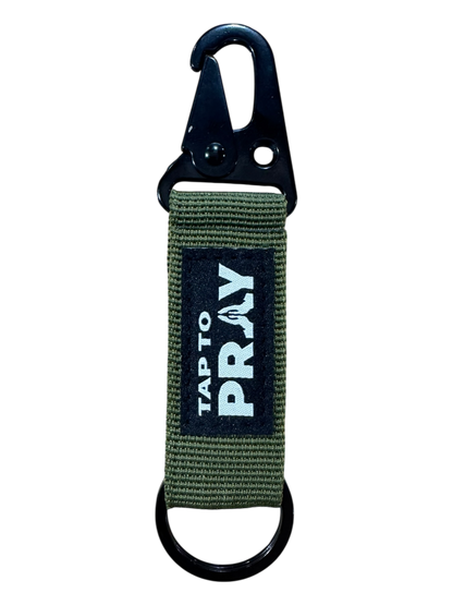 Tap To Pray™ - Carabiner Keychain