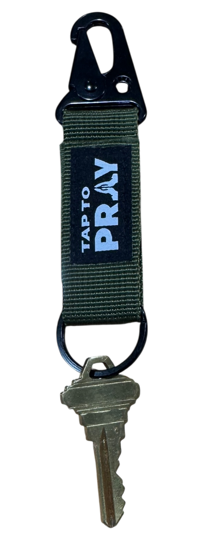 Tap To Pray™ - Carabiner Keychain