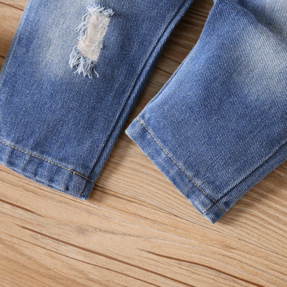 Ripped Denim Jeans