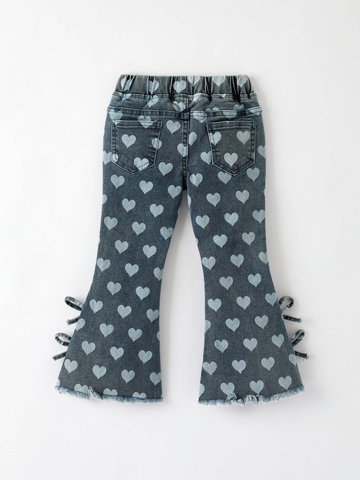 Kids Heart Denim Bells