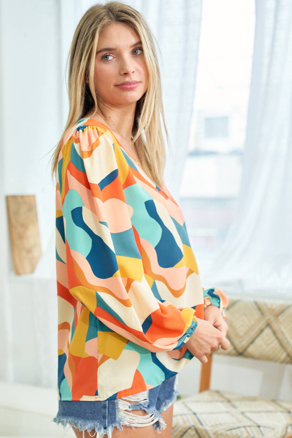 Thats so Wavy Blouse