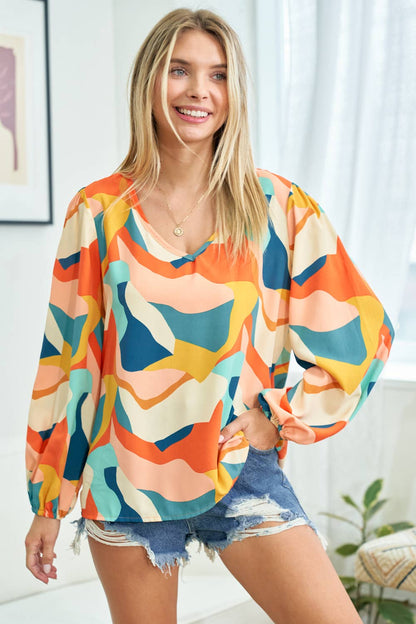 Thats so Wavy Blouse