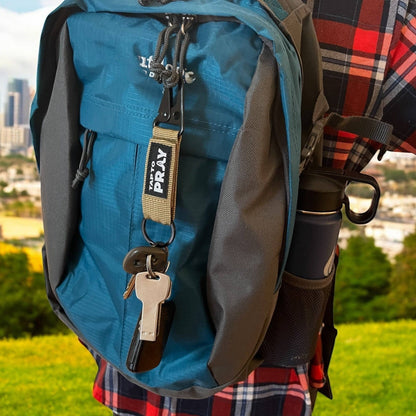 Tap To Pray™ - Carabiner Keychain