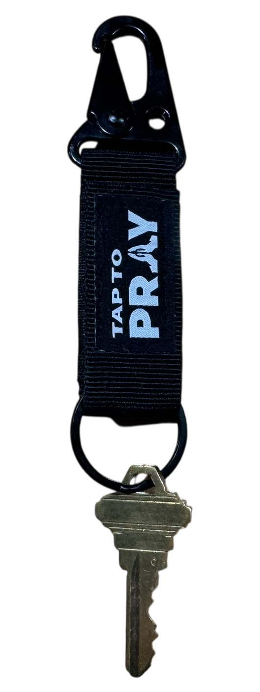 Tap To Pray™ - Carabiner Keychain