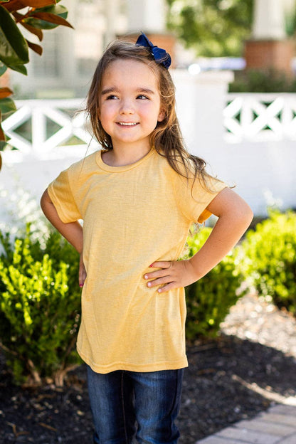 Girls' Mustard Tee