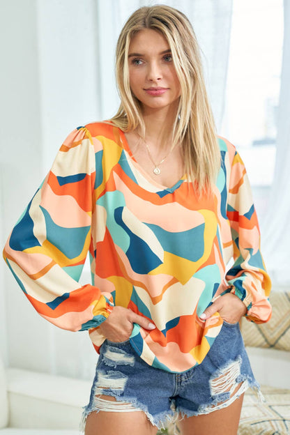 Thats so Wavy Blouse