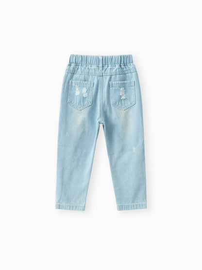 Light Ripped Denim Jeans